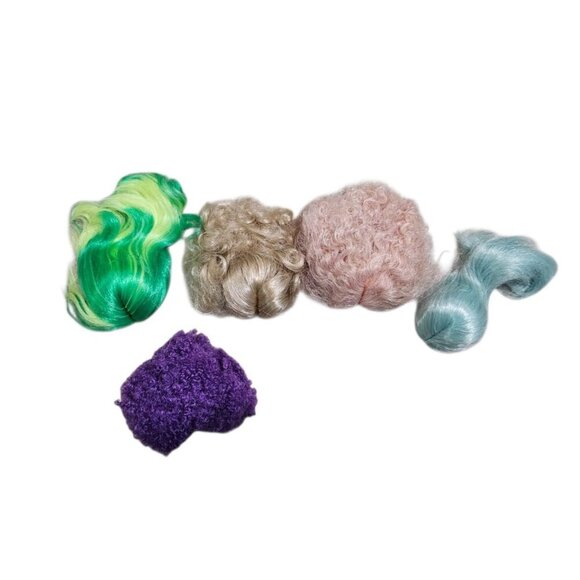 Mattel Other - Creatable World Deluxe Character Kit Customizable Dolll Wigs Lot 5 HTF Rare